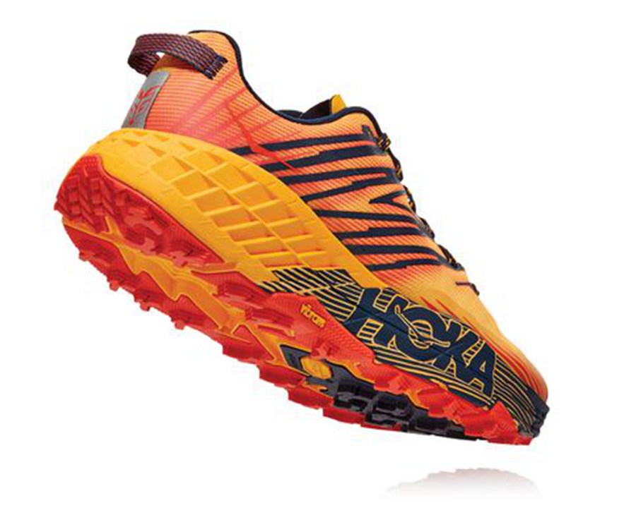 Hoka One One Spor Ayakkabı Erkek Turuncu - Speedgoat 4 - BQ0347861